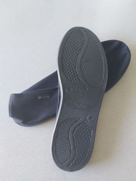 Sapatilhas pretas para ginástica