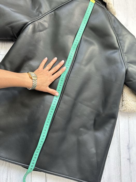 Дублянка дубльонка дублёнка zara xs s 8 зара зі стійкою стойкой