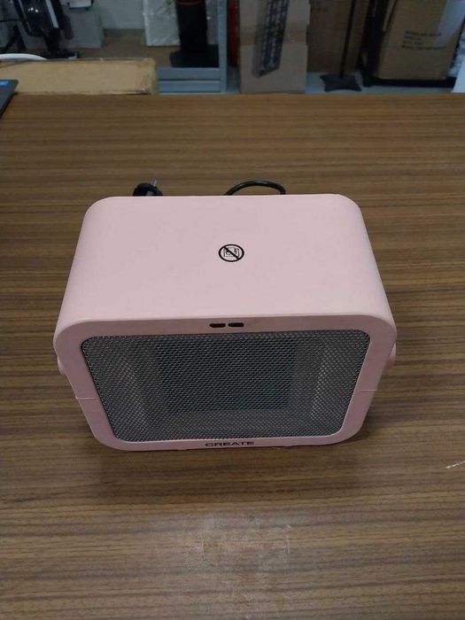 CREATE WARM BOX grzejnik ceramiczny, pastelowy różowy 1500 W