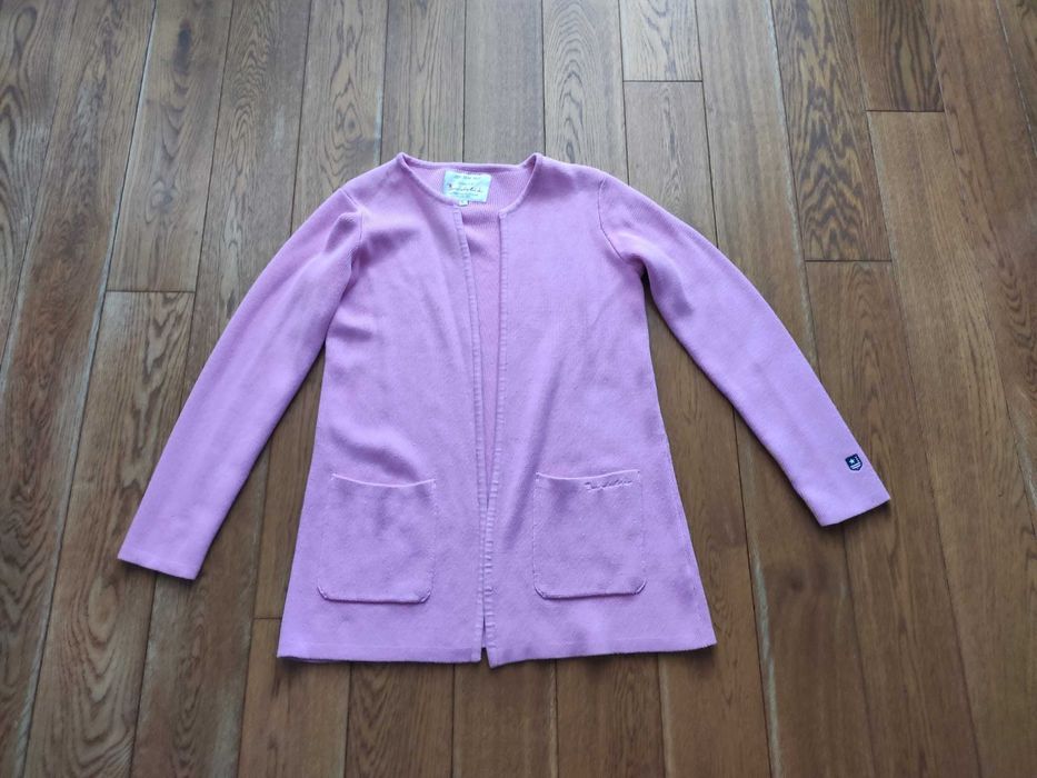 Kardigam, sweter długi, nie zapinany, rozmiar S, Bondelind