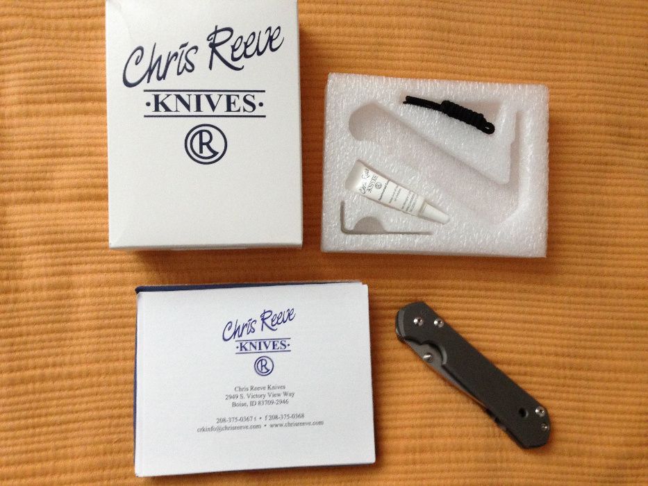 Canivete navalha faca de bolso Chris Reeve Large Sebenza 21