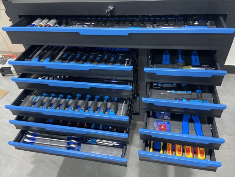 Carrinho de Ferramentas XXL PROFESSIONAL 12 gavetas 10cheias