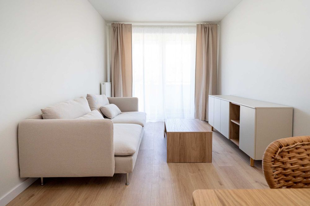 Nowe mieszkanie dwupokojowe do wynajęcia os. Sterowców (15/S17)