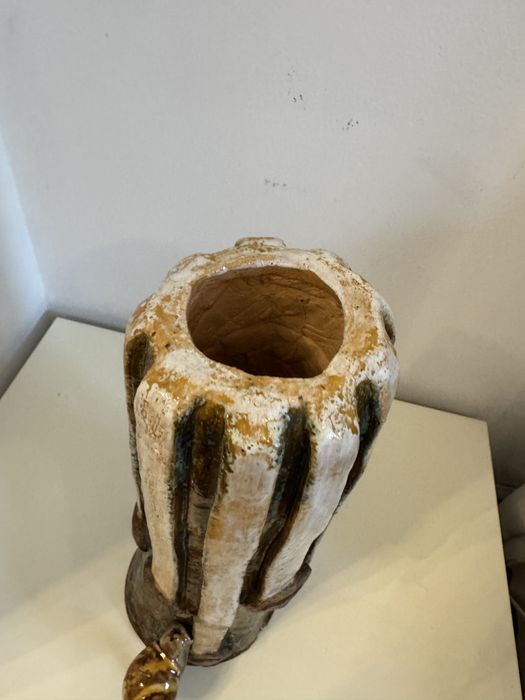 Grande Jarro Vaso exclusivo de grés vidrado esmaltado