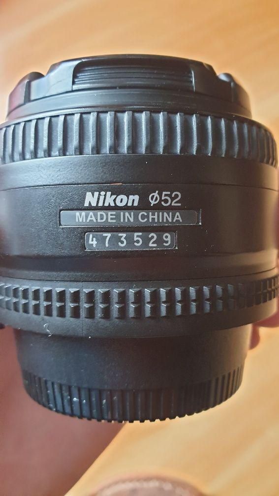 Nikon Nikkor AF 50mm f/1.8D  stałka stały stałoogniskowy