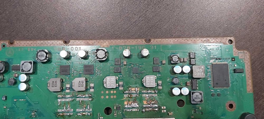 Motherboard de Consola Sony PlayStation 3 PS3 Phat AVARIADA Para Peças