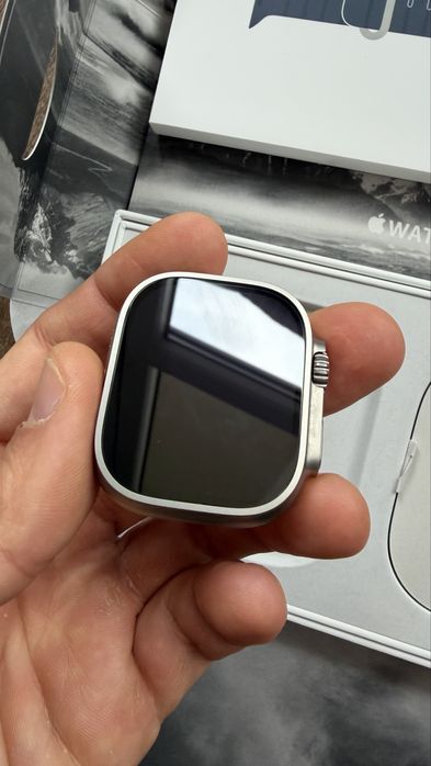 Apple Watch Ultra 3 Tytan Naturalny Ocean Band jak nowy!