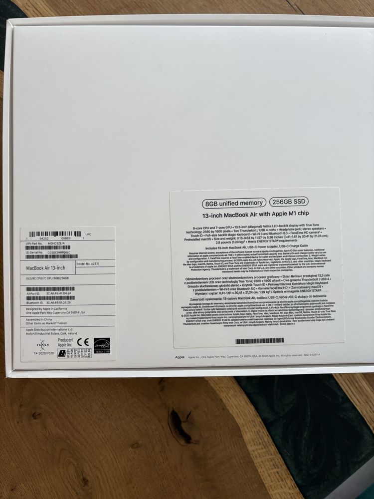 MacBook Air M1 2020