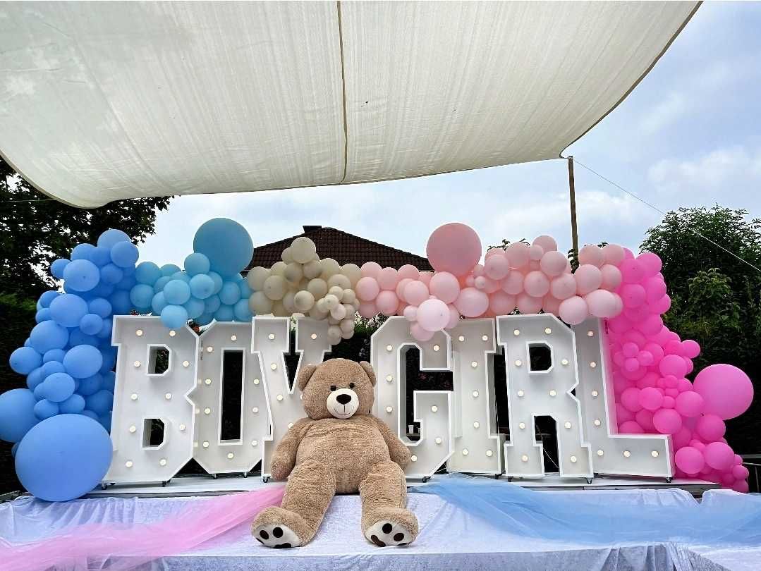 Cha de revelação Babypartys rauch show USA em portugal