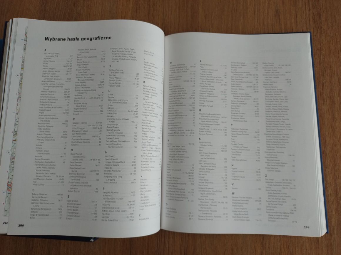 Nowy Atlas świata - piękne wydanie w twardej oprawie