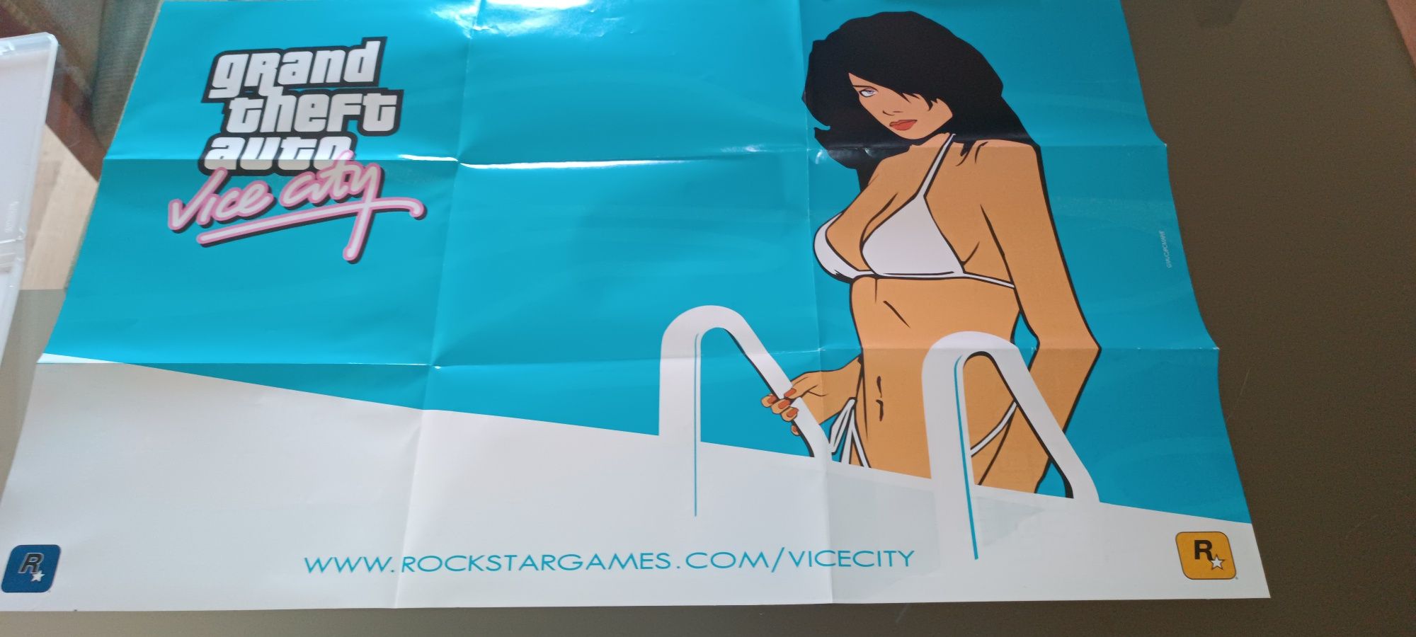Grand Theft Auto GTA - Vice City PC - 2 discos com pôster e manual