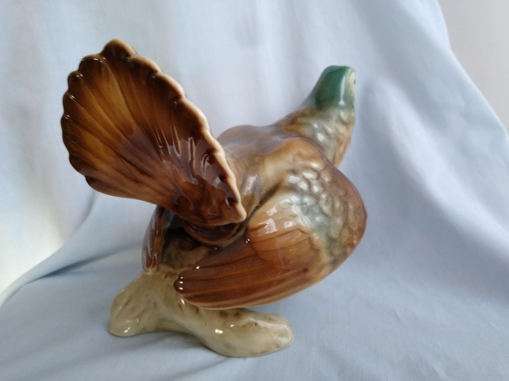 Royal Dux figurka porcelanowa ptak