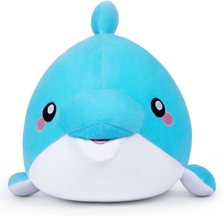 Maskotka Przytulanka 25 cm Delfin Pluszowa Zabawka Do Przytulania