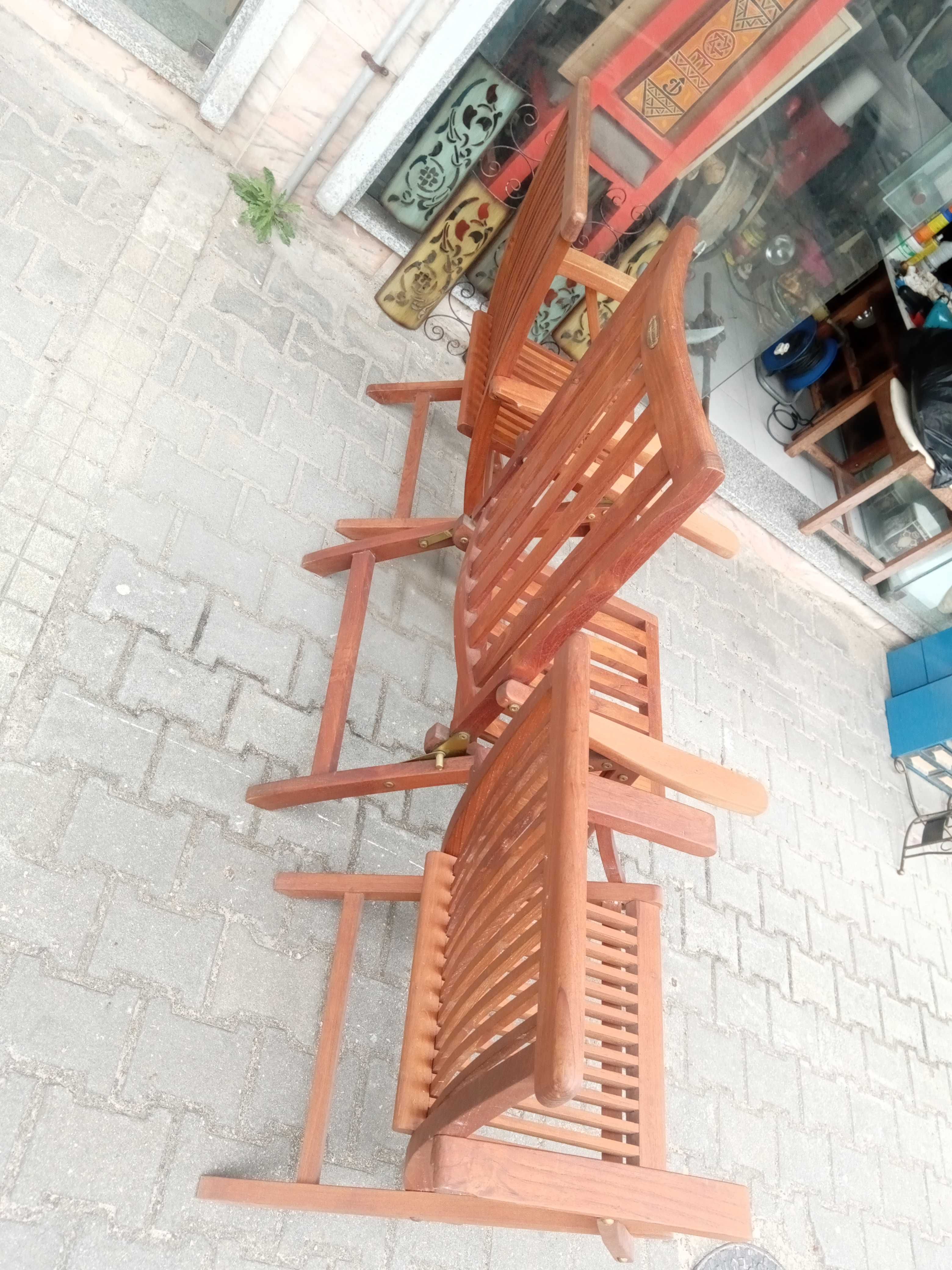 Cadeiras dobráveis de jardim