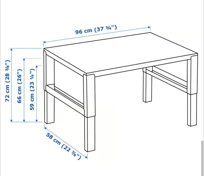 Biurko stolik i krzesła ikea
