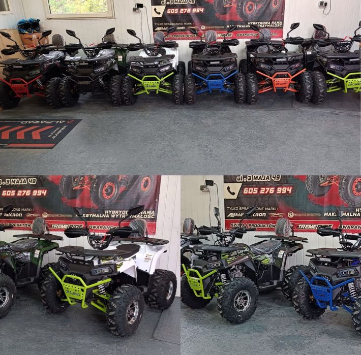 Quad Quady GM TURBO PRO 125cc FELGA Aluminiowa NOWOŚĆ 2025r *RATY*
