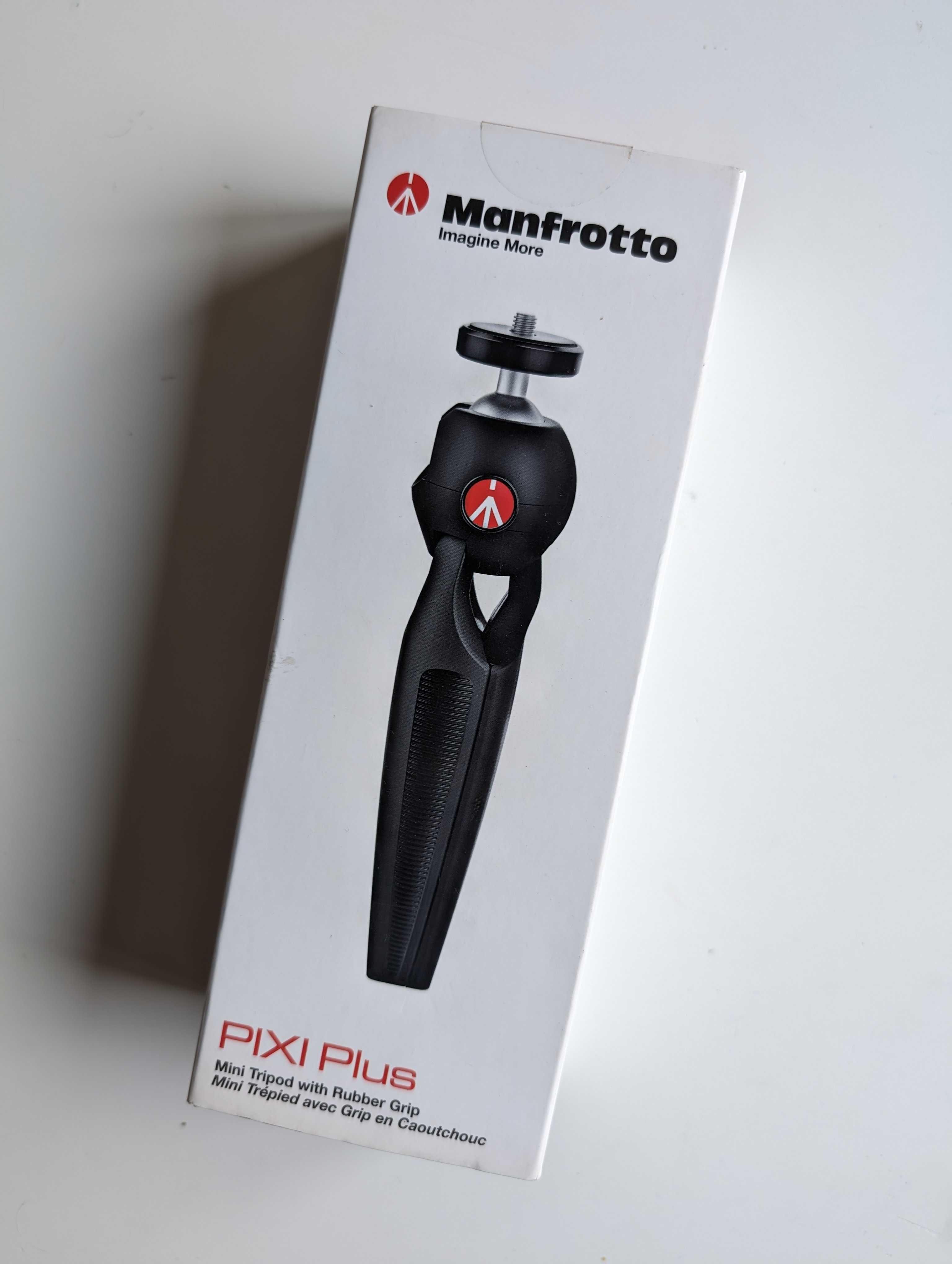 Міні-штатив Manfrotto Pixi plus нлвий