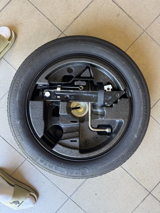 Koło zapasowe dojazdówka 5x120 r17 BMW 5 e60/61 X3 e83 zestaw