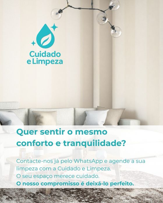 A importancia da limpeza para a saude e bem -esta  no conforto de casa