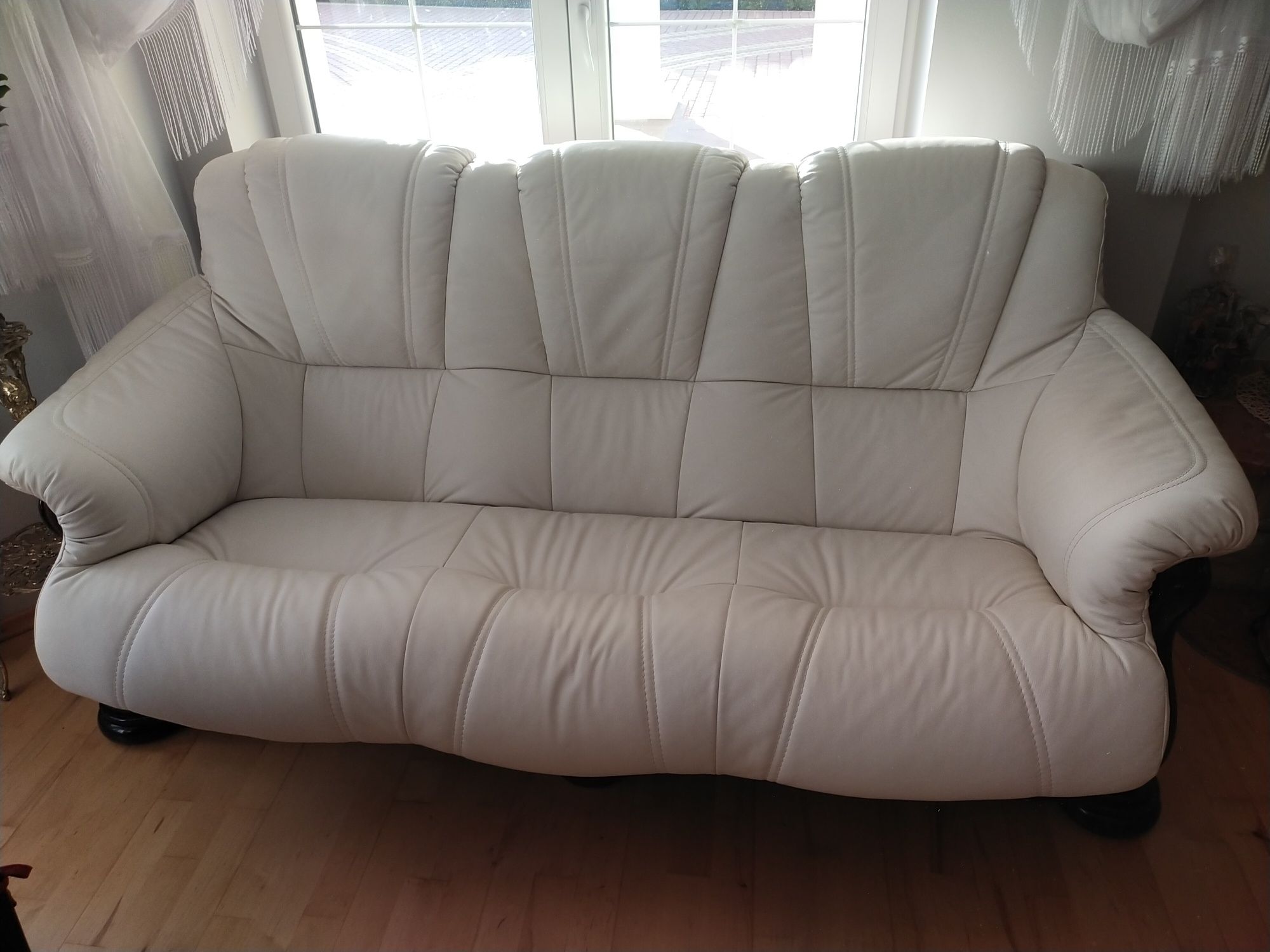 2 fotele skorzane plus sofa