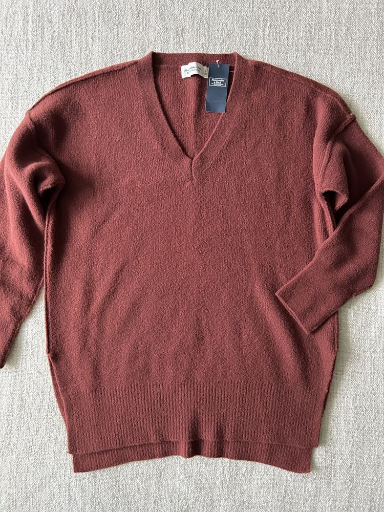 Ciepły sweter roz. S / M Abercrombie & Fitch NOWY