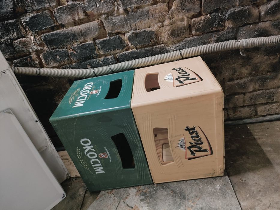 Skrzynki na piwo transporter piast Okocim