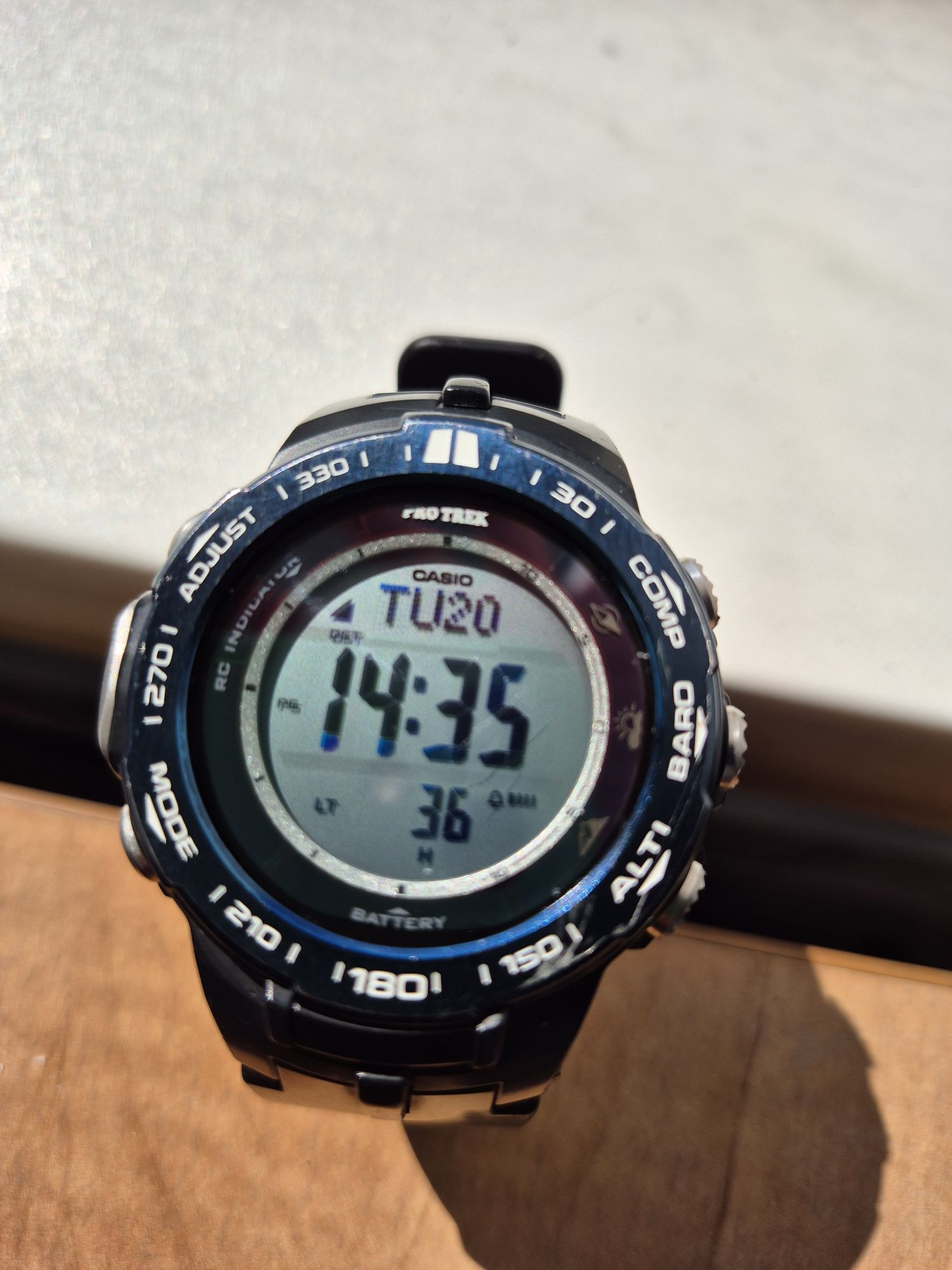 Zegarek Casio Protrek PRW-3100YB solarny