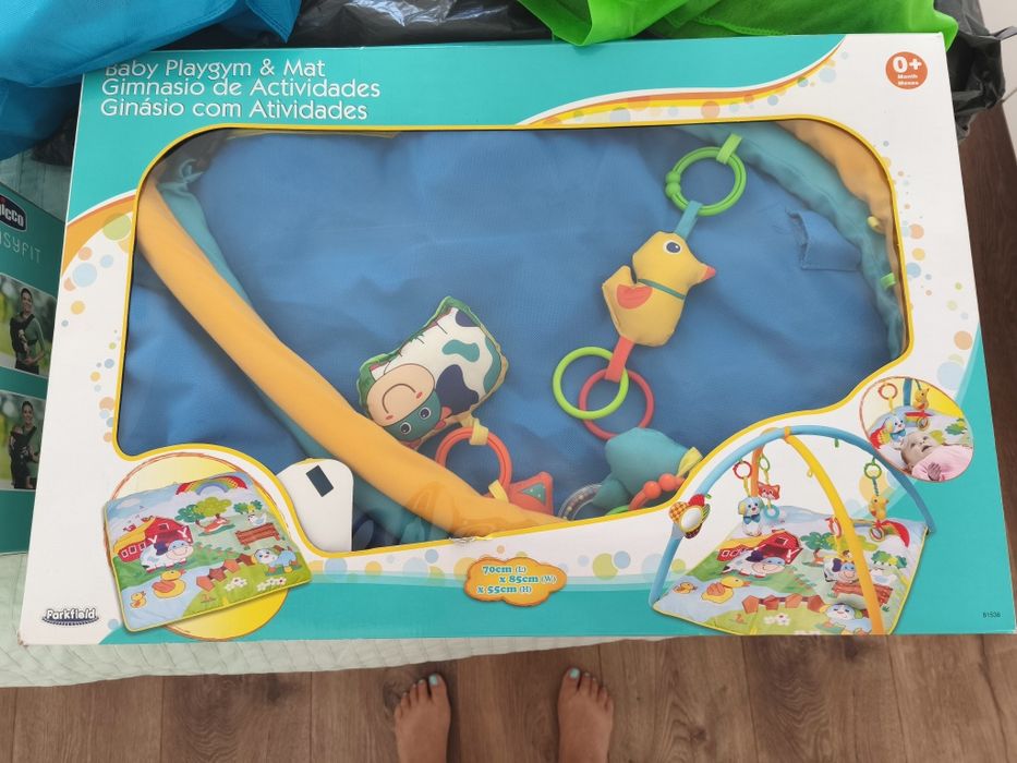 Ginásio/Tapete de atividades para bebé