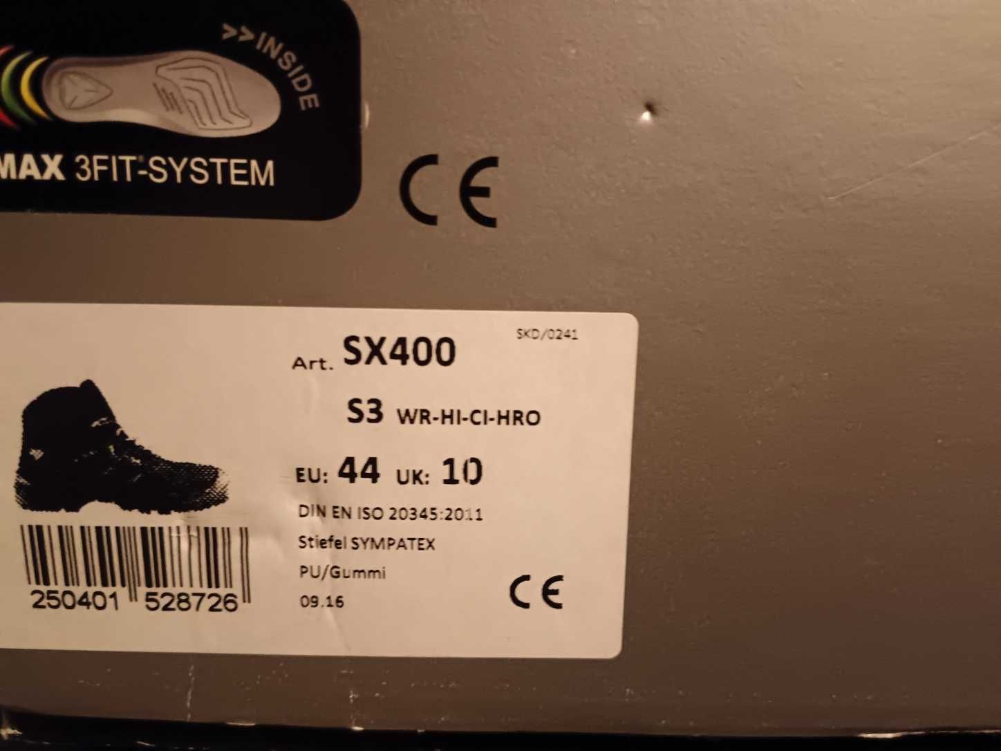 buty ochronne MaxGuard SX 400 , rozmiar EU 44
