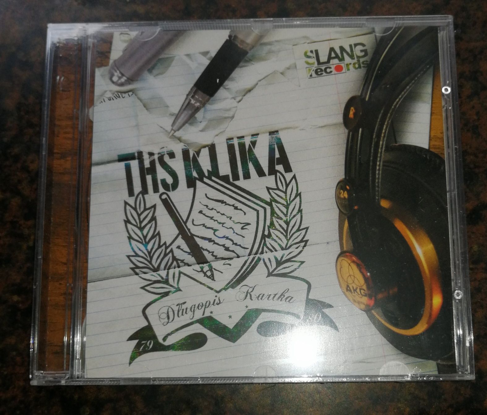 THS Klika Długopis Kartka CD UNIKAT nowa folia