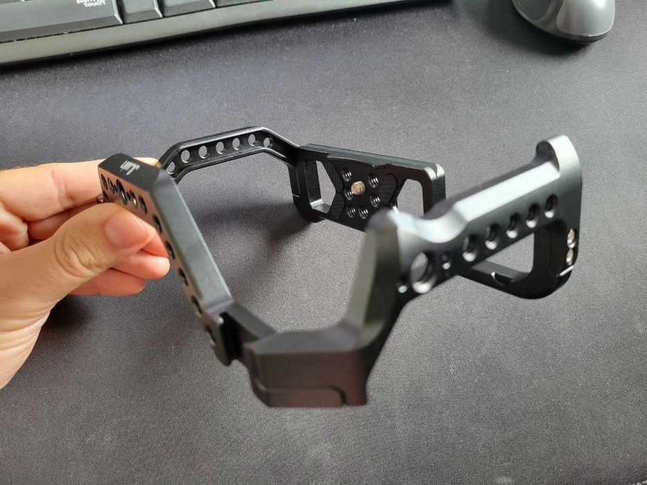 Grelha / Cage em alumínio CNC para Canon EOS R5, R6, R5C