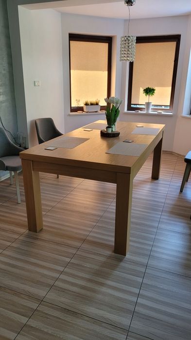 Stół 3m drewno komplet