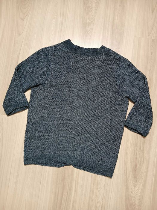 Narzuta z dzianiny kardigan sweter F&F 44