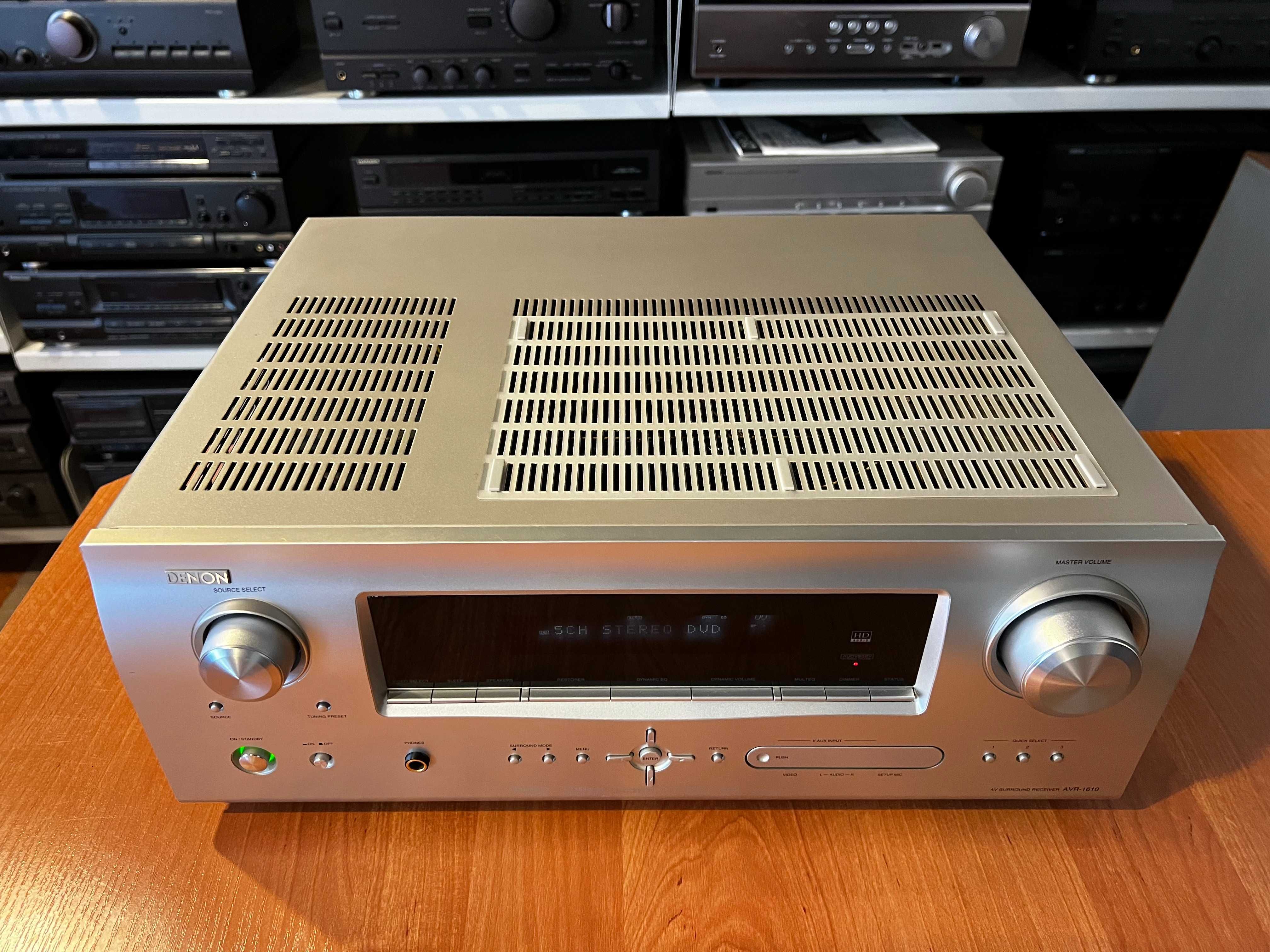 Amplituner Denon AVR-1610 Dolby TrueHD Audio Room