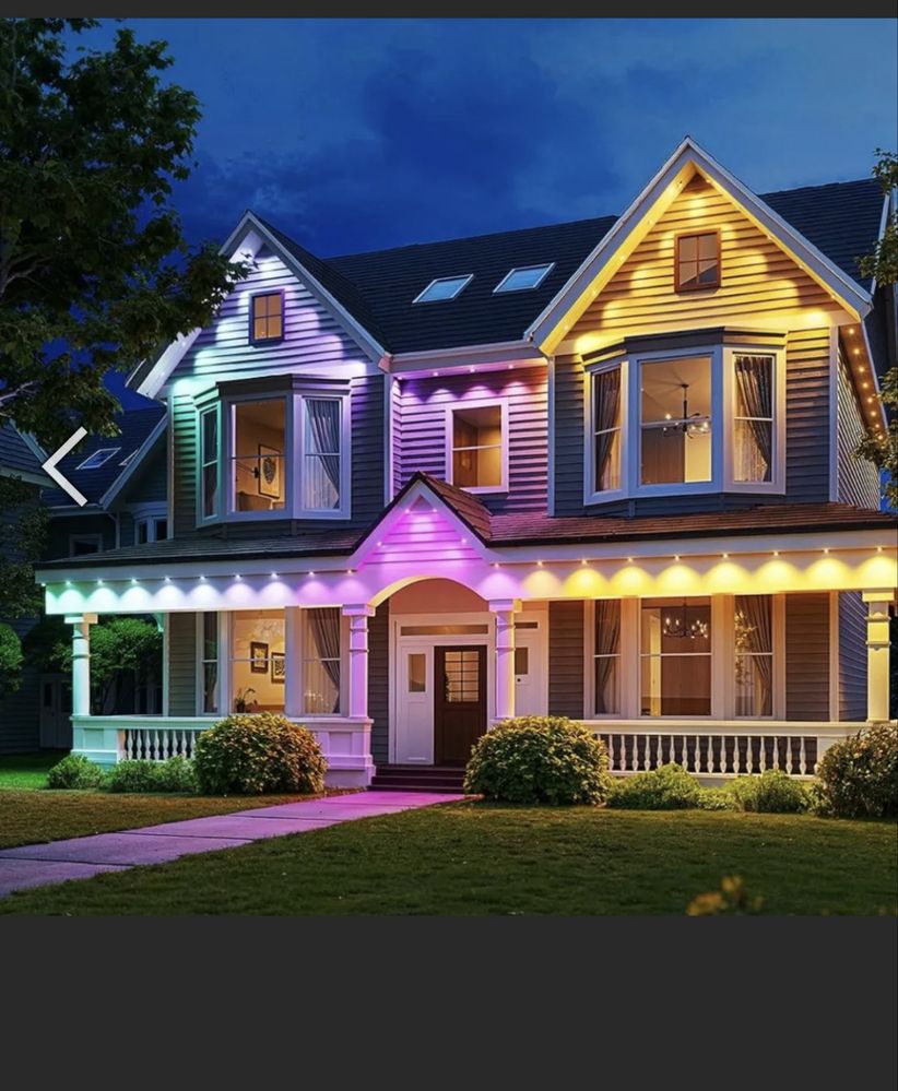30 метров . Smart LED Govee H705A Permanent Outdoor Lights RGB IP67