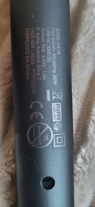 Placa  Hoffen alisa e modela