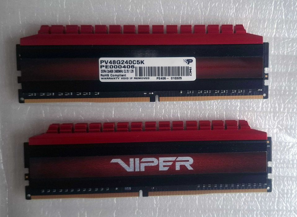 Pamięci Ram Patriot Viper4  DDR4 8GB (2x4GB) 2400MHz