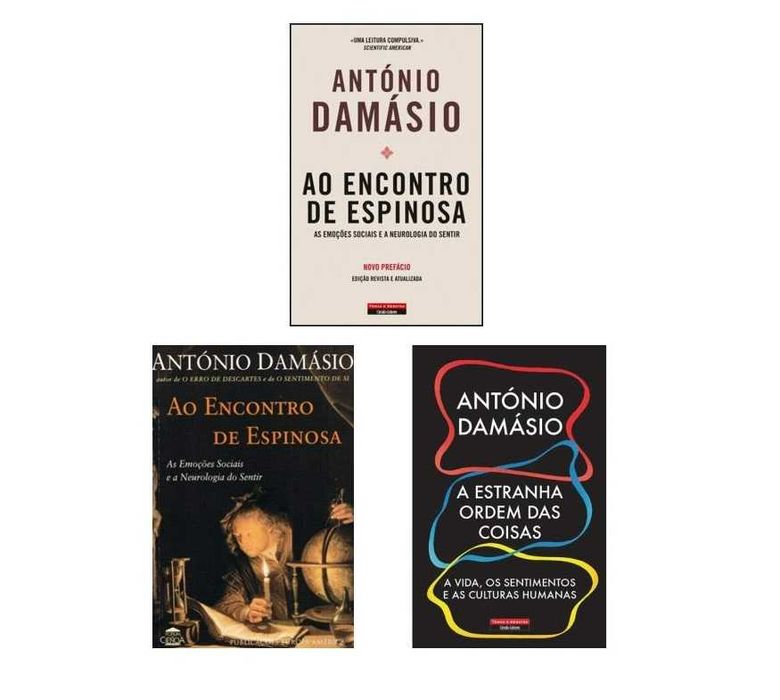 António Damásio: A Estranha../ Ao Encontro de Espinosa/.. -Desde 9€