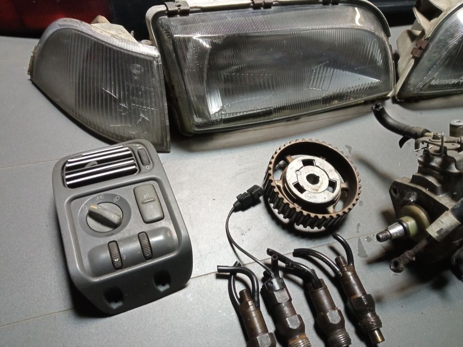 Volvo V40 S40 1.9 TD alternator rozrusznik pompa wtryski lampy blenda