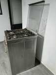 Fogão Mmeireles em bom estado geral em inox