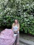 Люлька, автокрісло cybex priam lux simply flowers pink