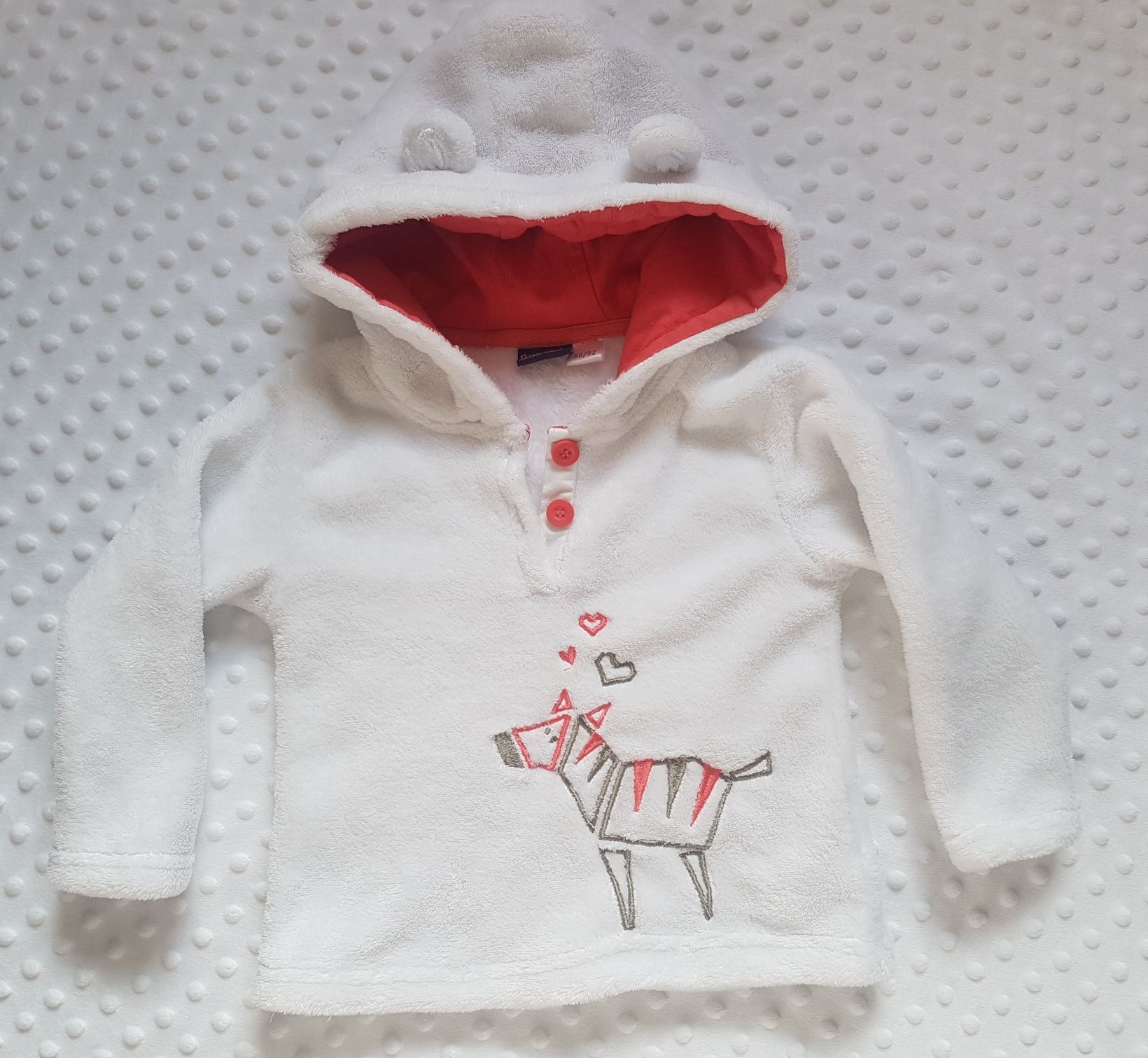 Bluza z kapturem 86/92/98