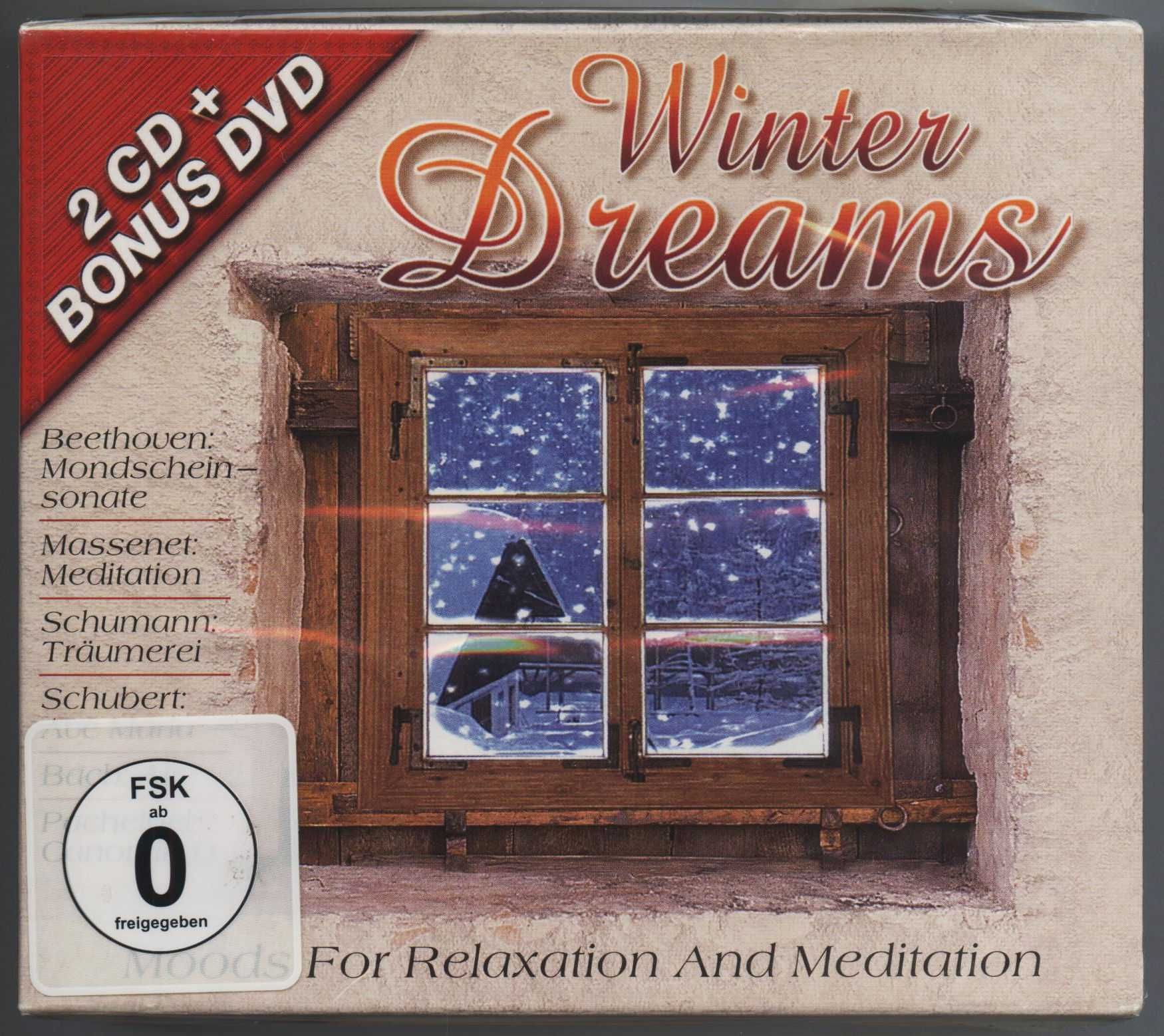 CD Winter Dreams - Moods for Relaxation and Meditation - 2CD+DVD
