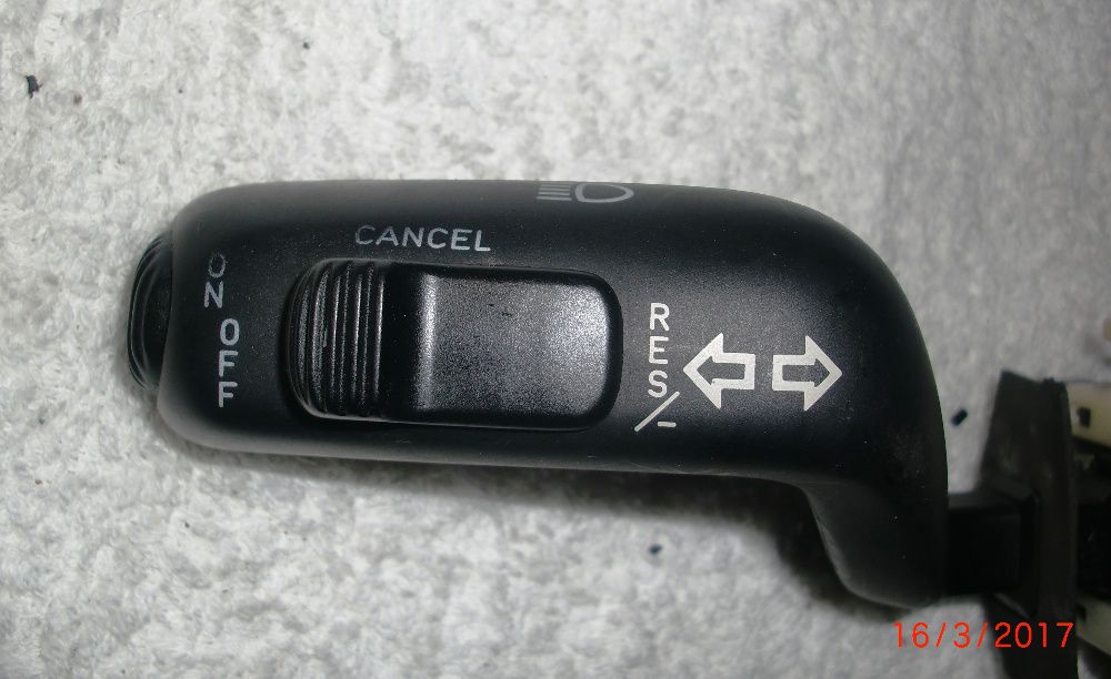 Manete dos limpa vidros e manete piscas com cruse control para Saab