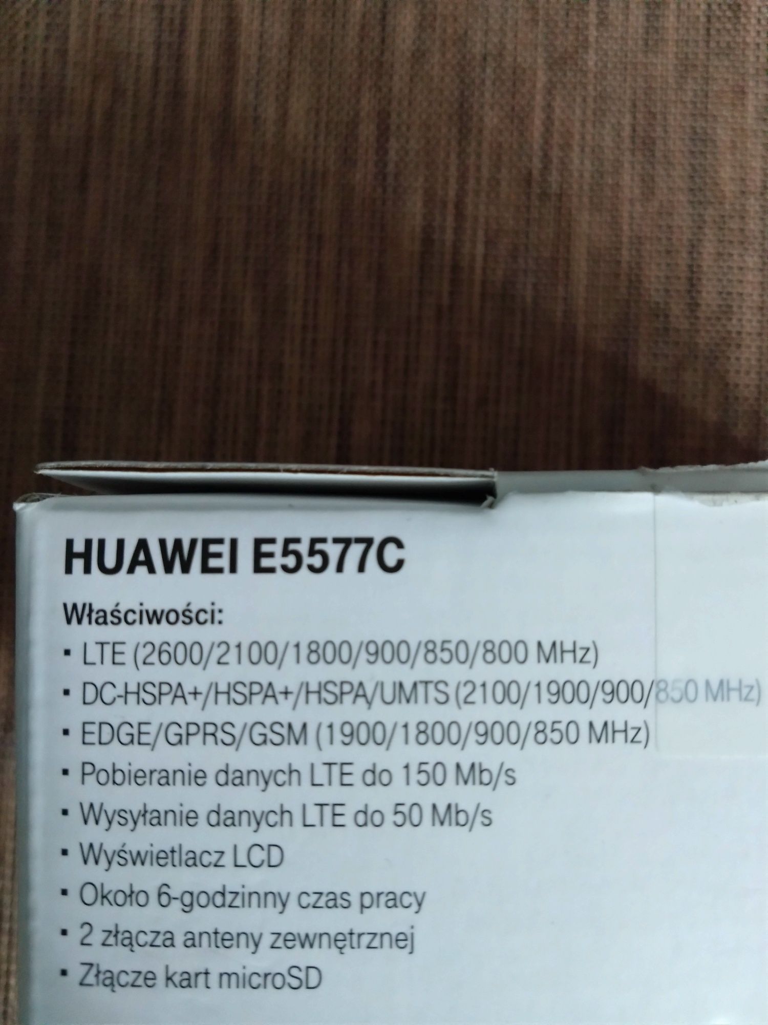 Przenośny router Huawei E5577C