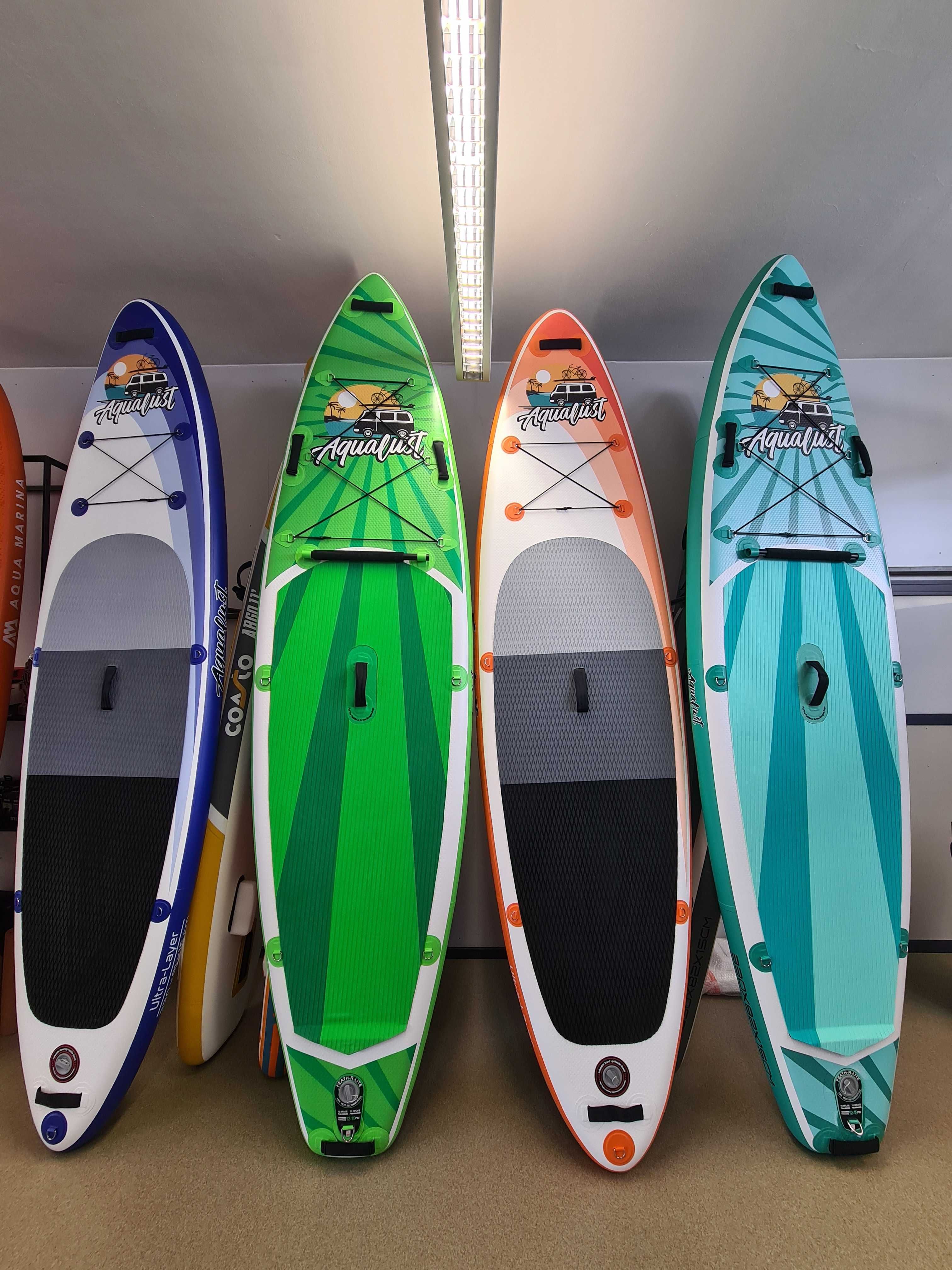 Board Paddle AQUALUST Борд Дошка SUP САП доска НОВАЯ 2 СЛОЯ 320 см.