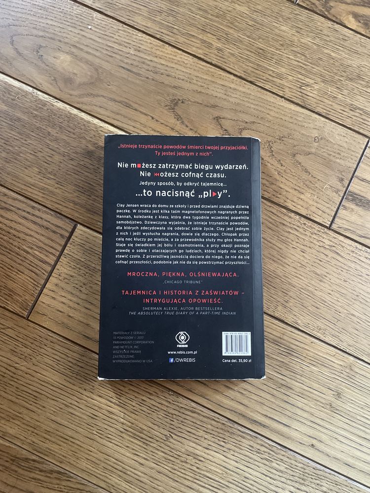 "13 powodów" Jay Asher