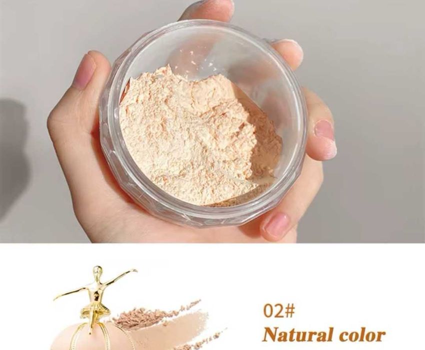 Минеральная пудра для лица матирует и скрывает недостатки. Балерина