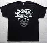King Diamond Pentagram Logo Oryginał EAN Koszulka Mystic Festival 2025