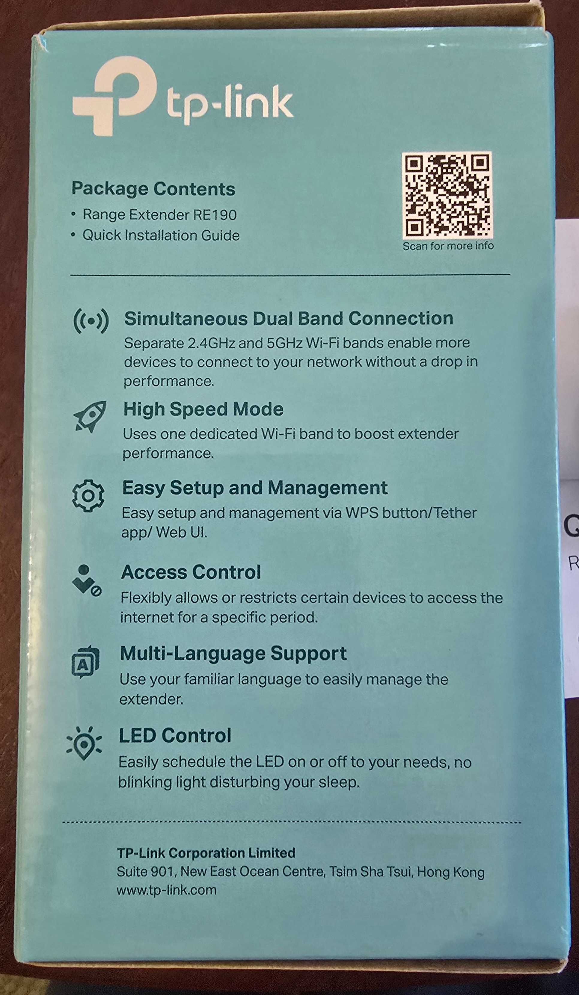 TP-Link Wi-Fi Range Extender AC750